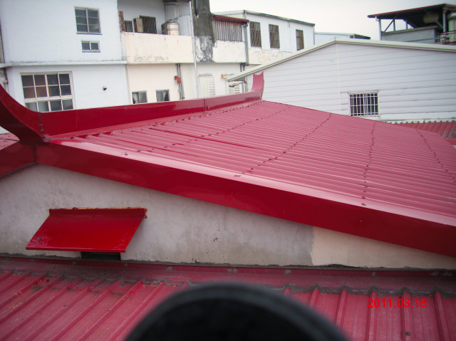 屋顶铁皮工程