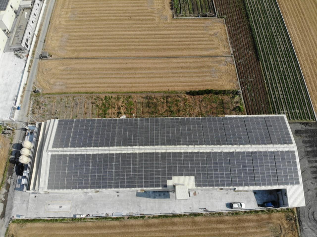 田尾溫室-屋頂太陽能
