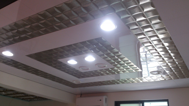 客廳-輕鋼架天花板