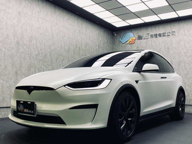 Tesla Model X   全車施工頂級消光透明TPU自體修復膜 
