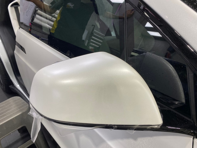 Tesla Model X   全車施工頂級消光透明TPU自體修復膜 