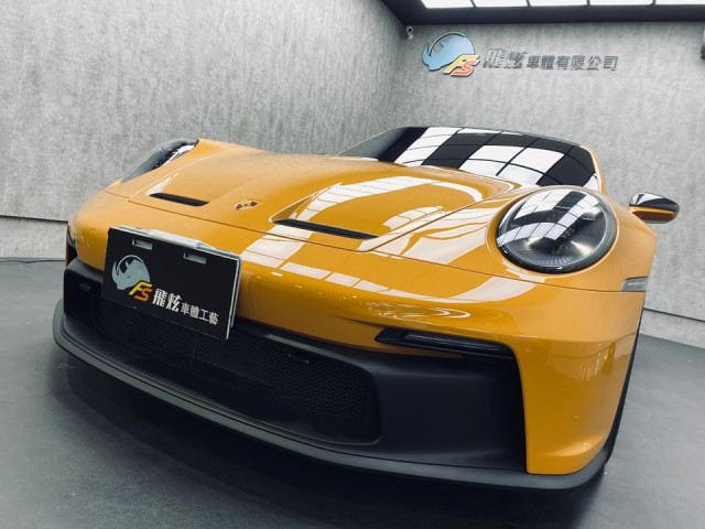 Prosche 911 GT3   全車施工頂級透明TPU自體修復膜