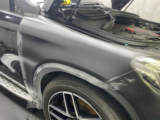 Mercedes-AMG GLE43 4Matic Coupe   全車施工頂級消光透明TPU自體修復膜
