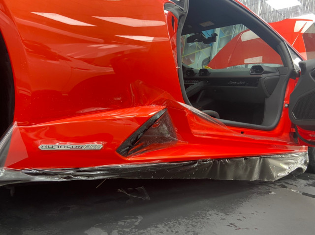 Lamborghini  Huracan_EVO   全車施工自體修復犀牛皮保護膜