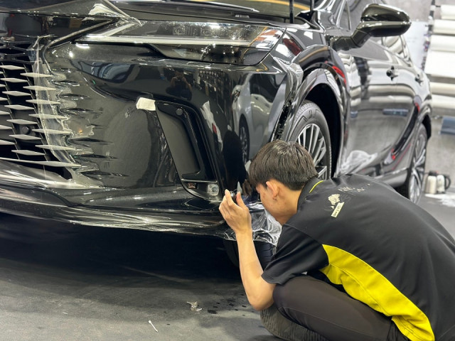 Lexus RX350   迎風面施工頂級透明TPU自體修復膜